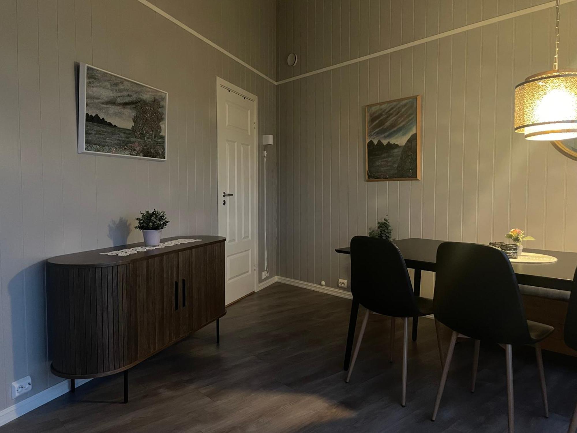 Hytte Ved Sjoen Napp Exterior foto
